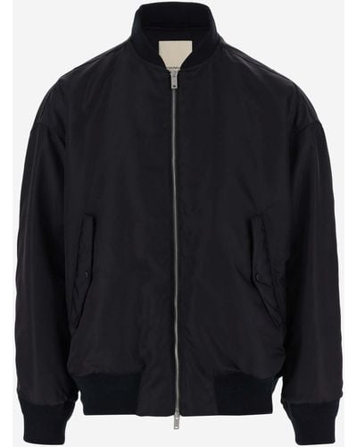 Emporio Armani Sustainable Collection Bomber Jacket - Blue