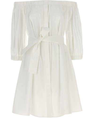 P.A.R.O.S.H. Canyox Dress - White