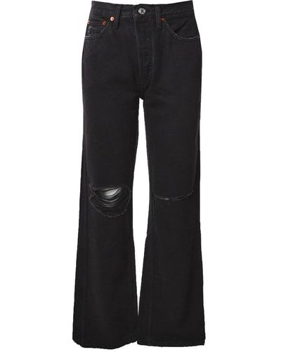RE/DONE Flared Jeans - Black