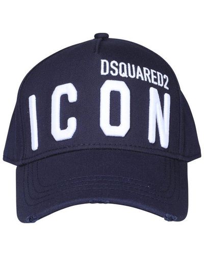DSquared² Icon Logo Baseball Cap - Blue