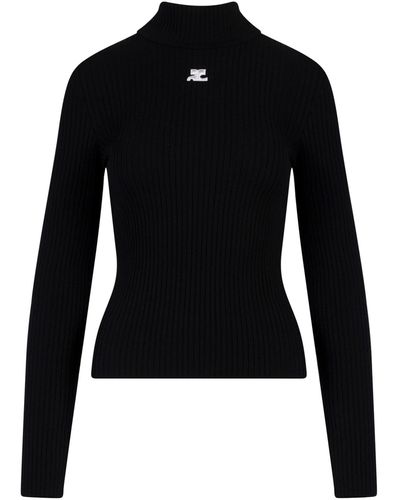 Courreges Reedition Pullover - Black