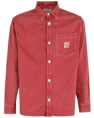 Carhartt George Shirt Jac - Red
