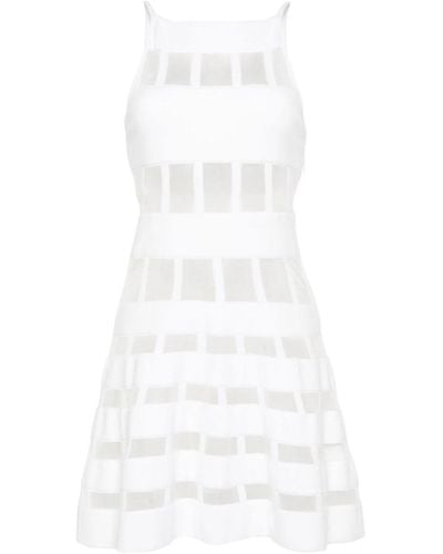 Genny A-Line Dress - White