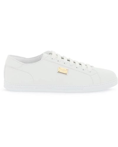 Dolce & Gabbana Saint Tropez Sneakers - White