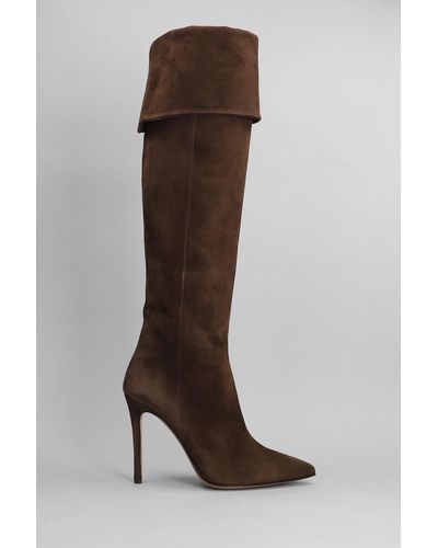 The Seller High Heels Boots - Brown