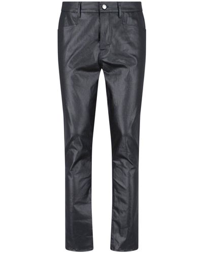 Rick Owens Coated Jeans - Gray