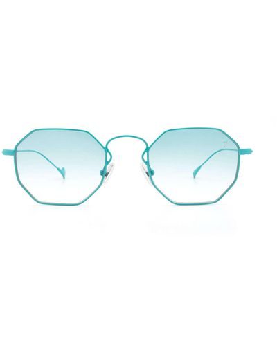 Eyepetizer Claire Turquoise Sunglasses - Blue