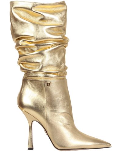DSquared² Boots With Heel - Metallic