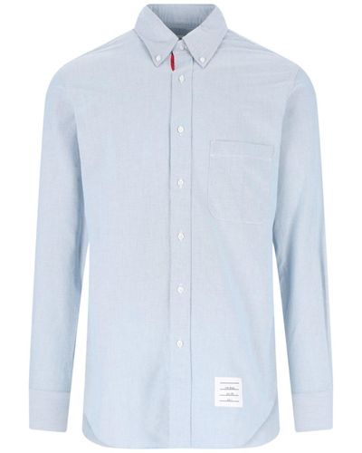 Thom Browne Logo Shirt - Blue