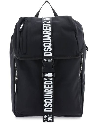 DSquared² Made With Love Backpack - Black