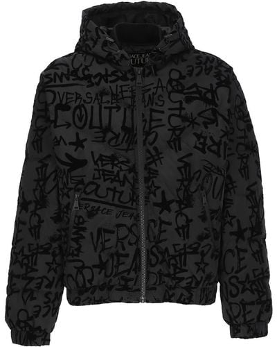 Versace Graffiti Sweatshirt - Black