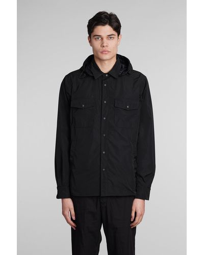 Aspesi Pioggia Aprile I Casual Jacket In Black Polyester