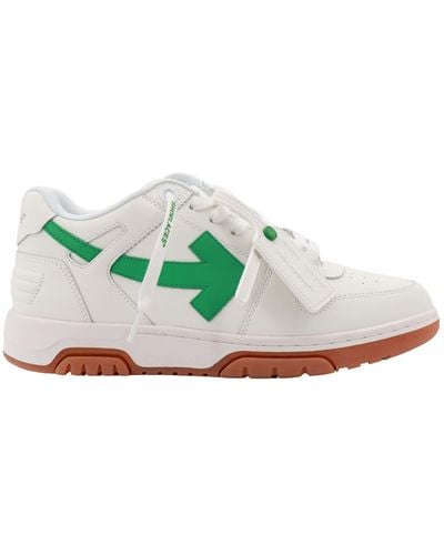Off-White c/o Virgil Abloh Off- Out Of Office Sneakers - Green