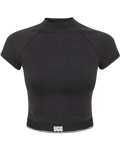 UGG Trina Logo Ss Top - Black