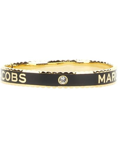 Marc Jacobs Rigid Medallion Bracelet - Black