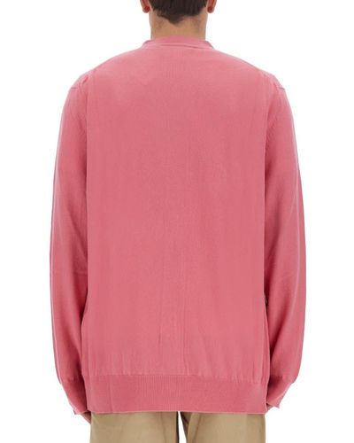 Comme des Garçons Wool Cardigan - Pink