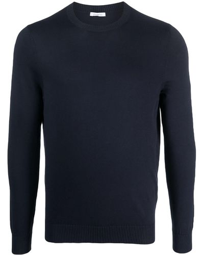 Malo Crew-Neck Sweater - Blue