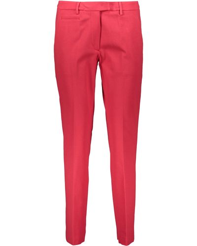 Dondup Straight-Leg Trousers - Red