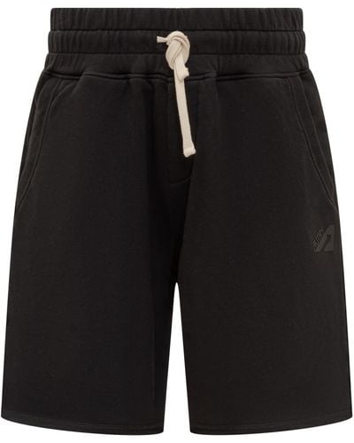 Autry Shorts With Logo - Black