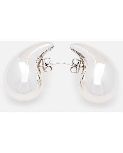 Bottega Veneta Teardrop Earrings - White