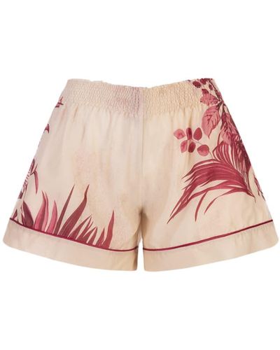 F.R.S For Restless Sleepers Palms Toante Shorts - Pink