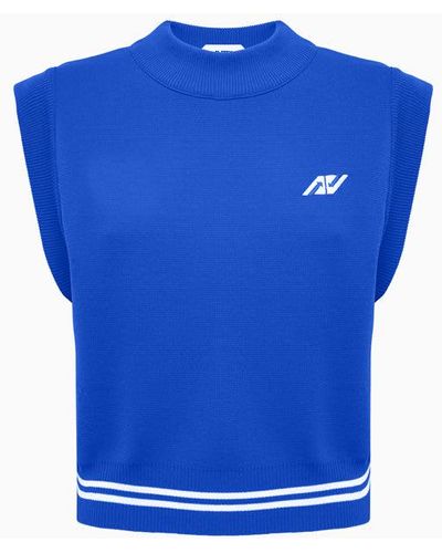 Autry Sporty Vest A23Ivesw426Y - Blue