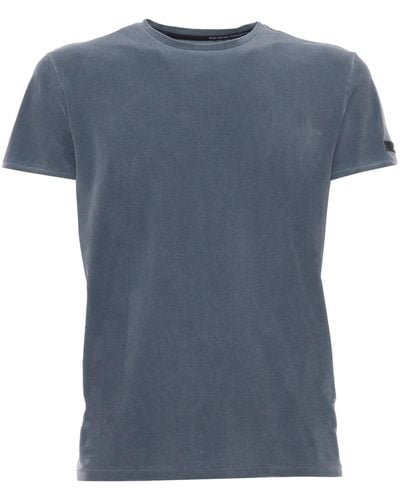 Rrd Gray Piquet T-shirt - Blue