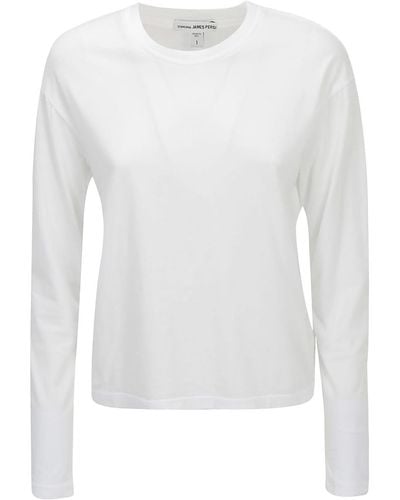 James Perse Long-Sleeve Shirt - White