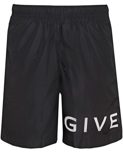Givenchy Swimsuit With Logo - Black