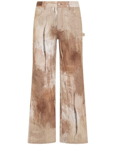 ANDERSSON BELL Tawney Print Jeans - Natural