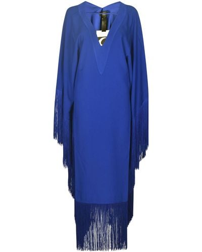 ‎Taller Marmo Very Ross Viscose-Blend Kaftan Dress - Blue
