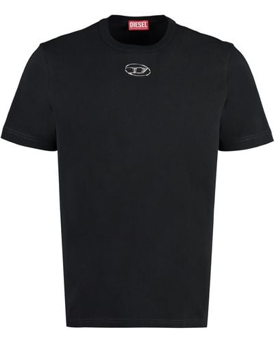 DIESEL T-just-od T-shirt - Black