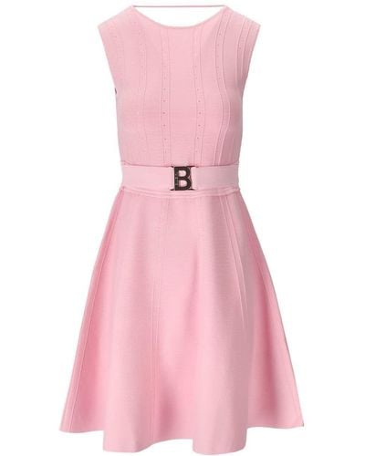 Blugirl Blumarine Knitted Dress - Pink