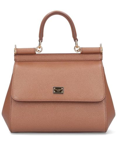 Dolce & Gabbana Medium Handbag Sicily - Pink