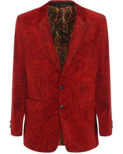 Etro Blazer Jacket - Red