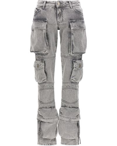The Attico Essie Jeans - Gray