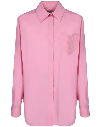 Moschino Poplin Shirt - Pink