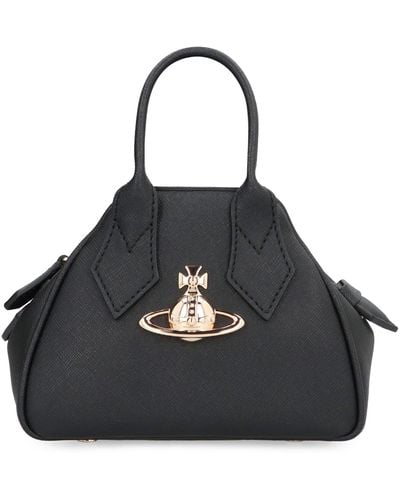 Vivienne Westwood Yasmine Faux Leather Hand Bag Mini - Black