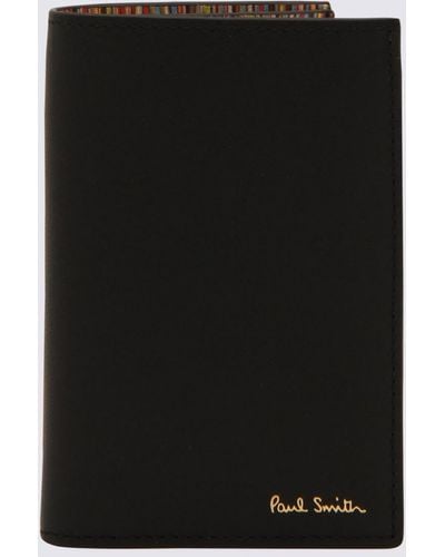 Paul Smith Multicolour Leather Wallet - Black