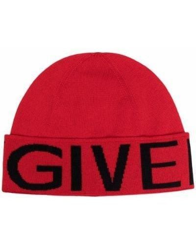 Givenchy Logo Hat - Red