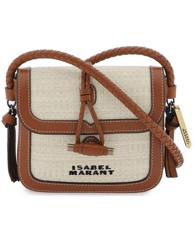 Isabel Marant Vigo Crossbody Mini Bag - Brown