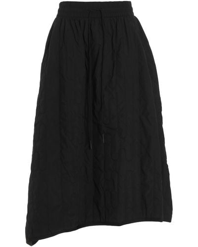 Y-3 Asymmetric Quilted Skirt - Black