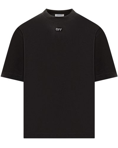 Off-White c/o Virgil Abloh Scribble Diags T-Shirt - Black