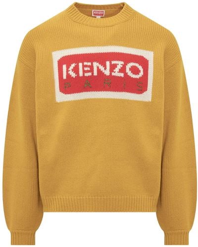 KENZO Sweater With Logo - Multicolor