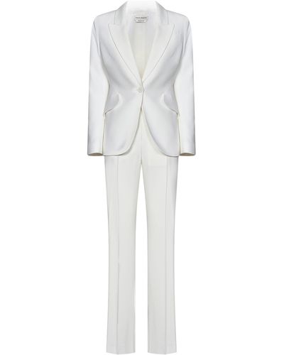 Alexander McQueen Suit - White