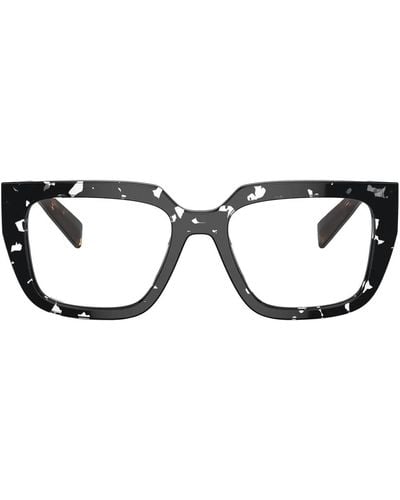 Prada Pra03V Eyeglasses - Black