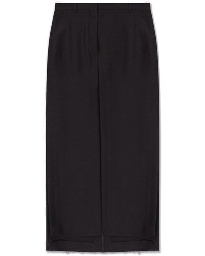 Lanvin Skirt With Slits - Black
