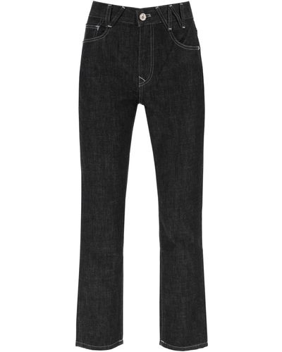 Vivienne Westwood 'w Harris' Cropped Jeans - Black