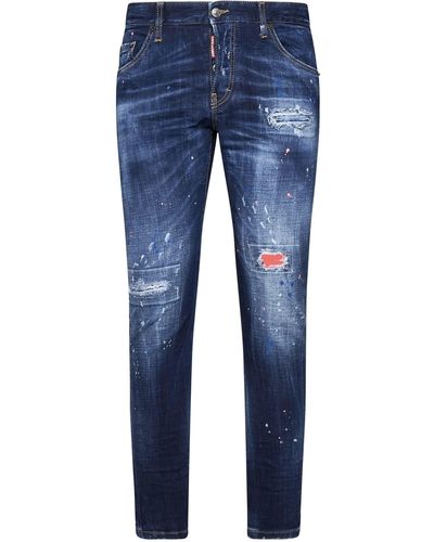 DSquared² Sexy Twist Jeans - Blue