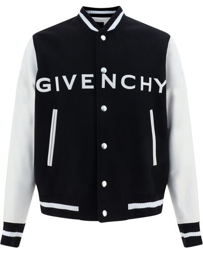 Givenchy Varsity Bomber Jacket - Black